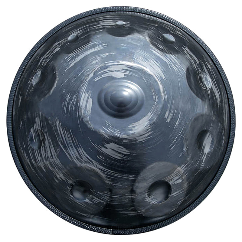 10-Tone Handpan Shell – 22-Inch Size, Carbon Steel and Stainless Steel Material Options, Single-Ding, Double-Ding, and Triple-Ding Configurations