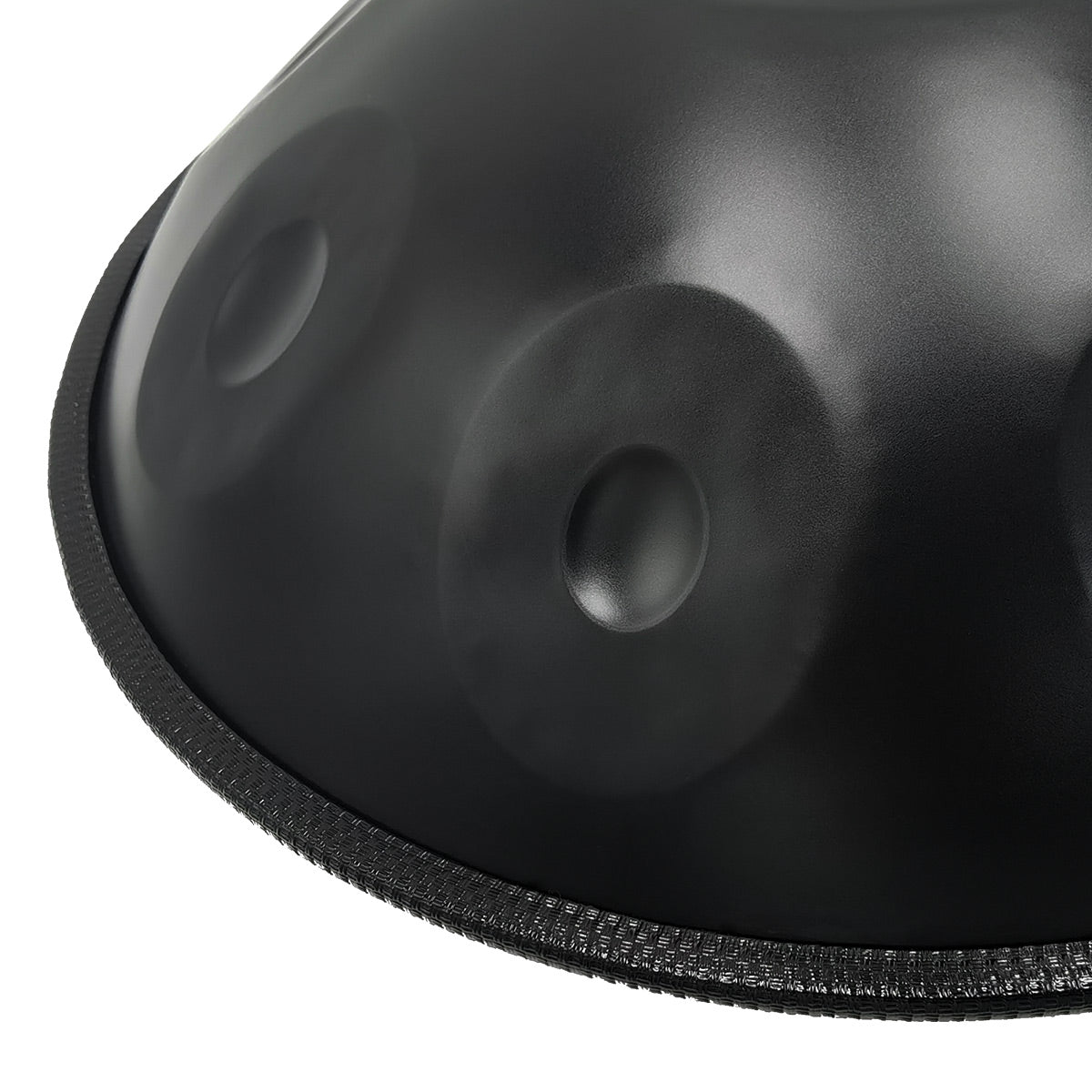 GLADFRESIT Handpan Schwarz 10 Töne D-Moll 22 Zoll mit Zubehör