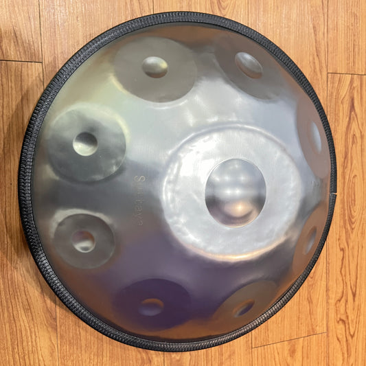 SUTTAYA Silver 18-inch Handpan - G Minor 440Hz