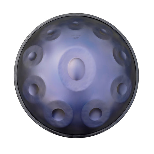 GLADFRESIT Handpan purple 10 Notes D Minor 22 Inches with Accessories