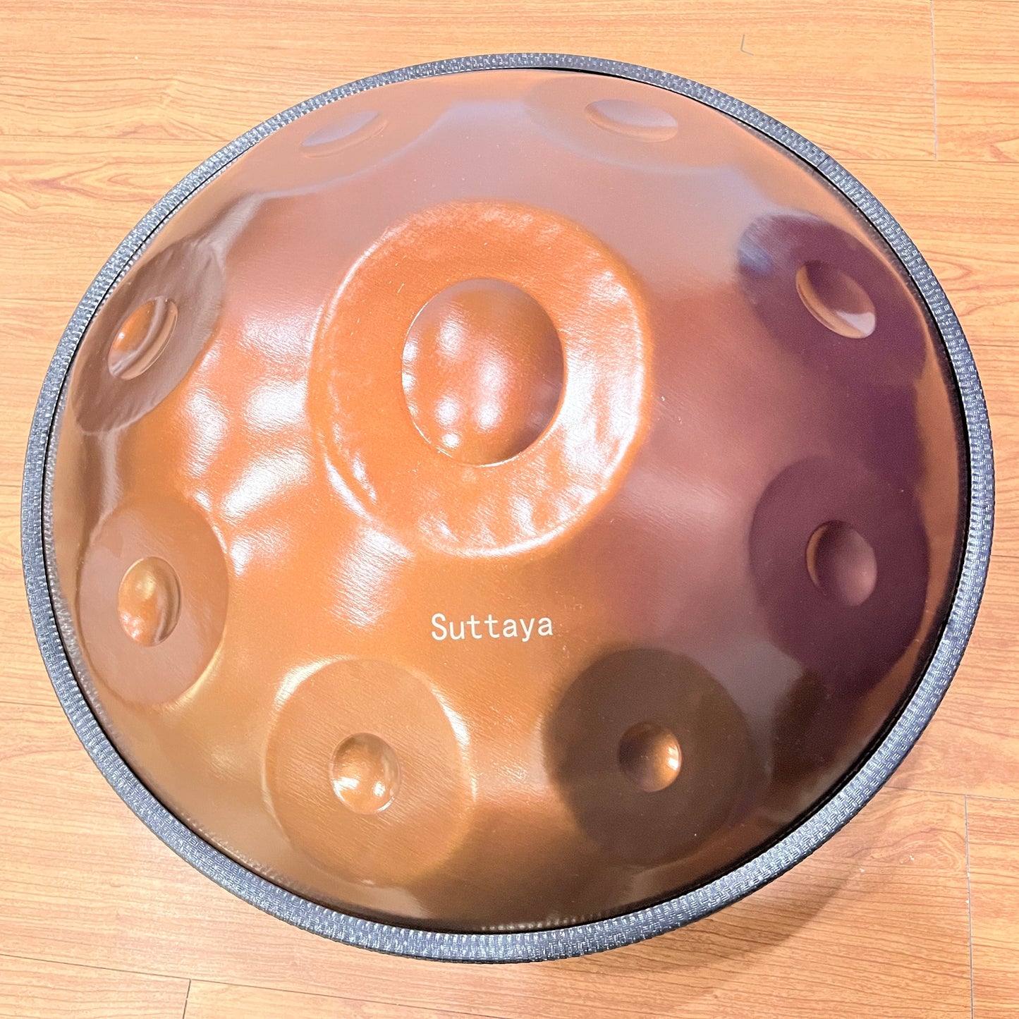 SUTTAYA Handpan - D Minor 9 Notes 432Hz 22 Inch Purple-Red - High-Quality Sound and Unique Design