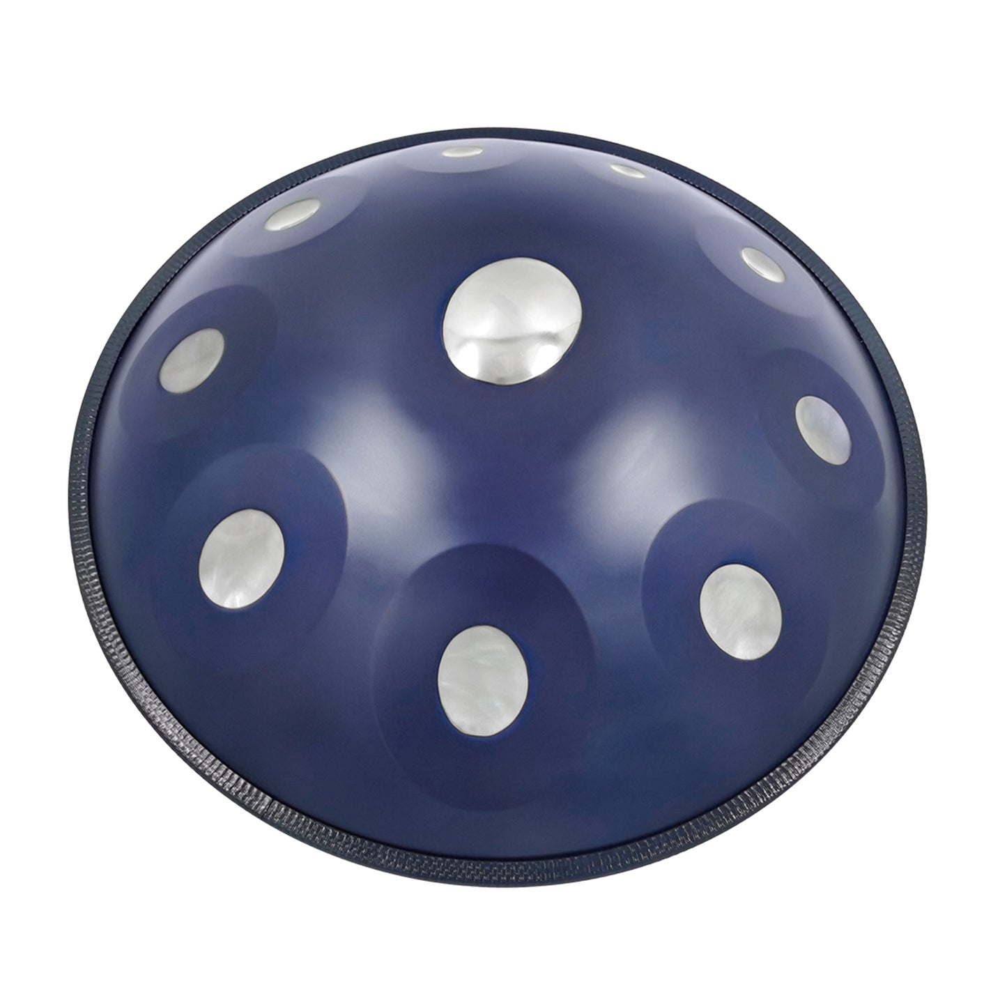 10-Tone Handpan Shell – 22-Inch Size, Carbon Steel and Stainless Steel Material Options, Single-Ding, Double-Ding, and Triple-Ding Configurations