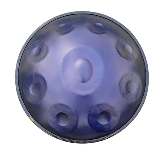 GLADFRESIT Handpan purple 9 Notes D Minor 22 Inches with Accessories