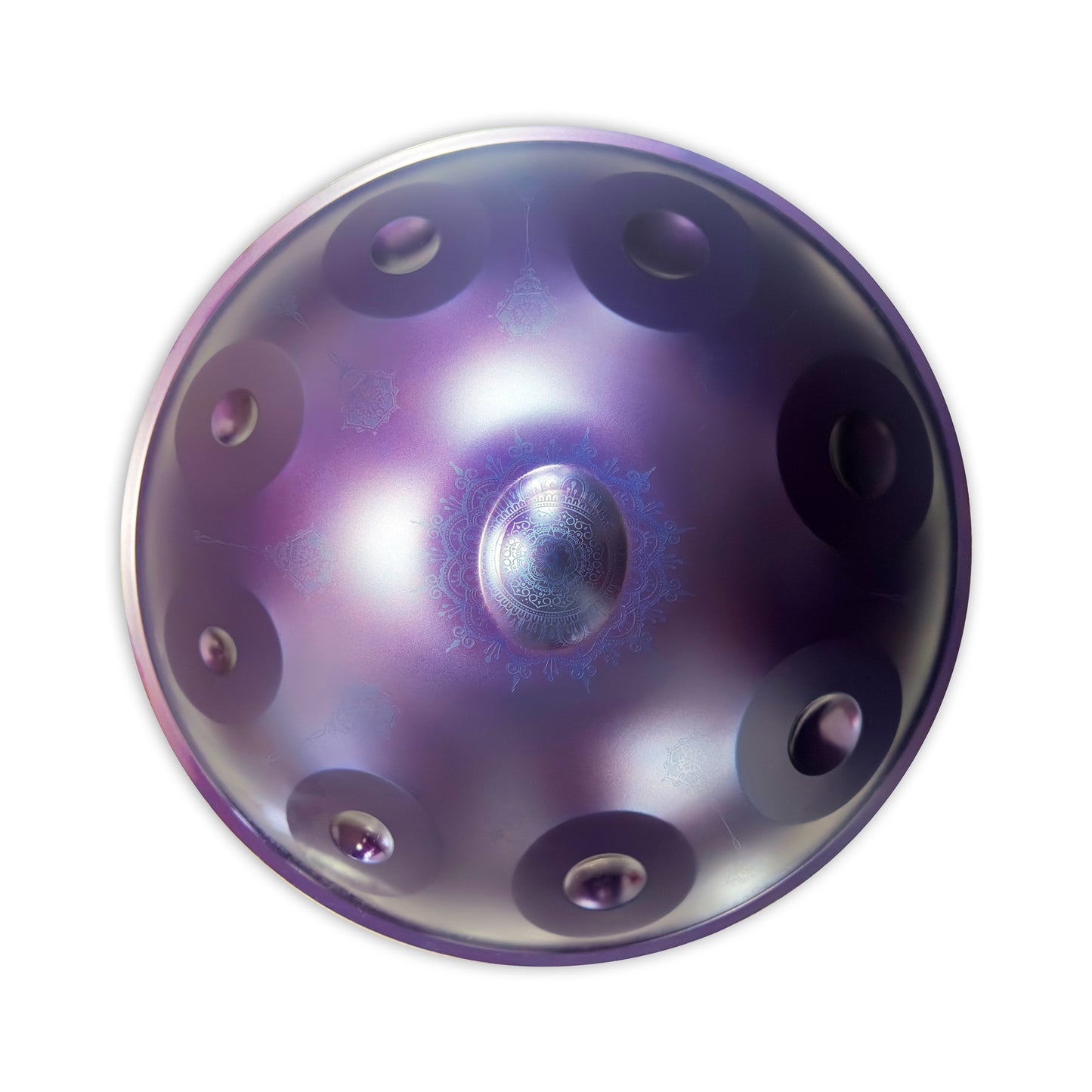 9-Tone Handpan Shell – 22-Inch and 18-Inch Sizes, Carbon Steel and Stainless Steel Material Options