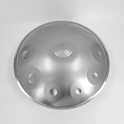 10-Tone Handpan Shell – 22-Inch Size, Carbon Steel and Stainless Steel Material Options, Single-Ding, Double-Ding, and Triple-Ding Configurations