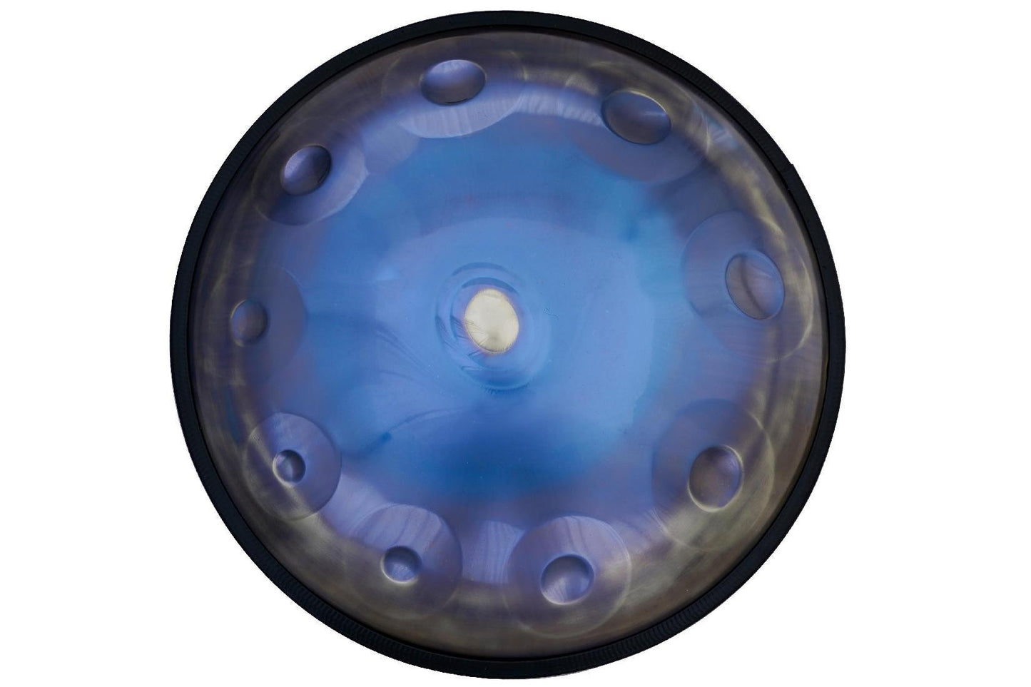 10-Tone Handpan Shell – 22-Inch Size, Carbon Steel and Stainless Steel Material Options, Single-Ding, Double-Ding, and Triple-Ding Configurations