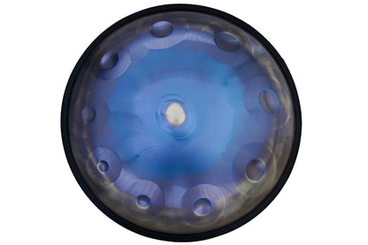 10-Tone Handpan Shell – 22-Inch Size, Carbon Steel and Stainless Steel Material Options, Single-Ding, Double-Ding, and Triple-Ding Configurations