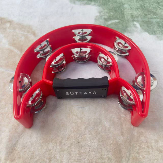 SUTTAYA Tambourines: Dual-Ring Percussion for Vibrant Rhythm